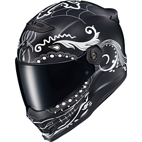 SCORPION EXO Covert Fx Full Face Helmet El Malo White/matte Black Lg