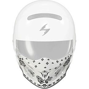 SCORPION EXO Covert Mask Bandana Gloss White