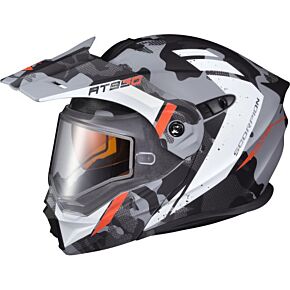 SCORPION EXO Exo-at950 Cold Weather Helmet Outrigger Matte Grey 3x (dual)
