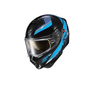 SCORPION EXO Exo-gt930 Cold Weather Helmet Modulus Blk/blu 2x (dual Pane)