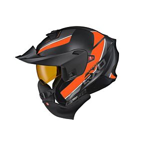 SCORPION EXO Exo-gt930 Cold Weather Helmet Modulus Orange Sm (dual Pane)