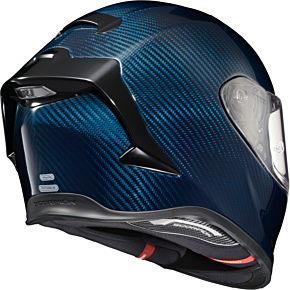 SCORPION EXO Exo-r1 Air Full Face Helmet Carbon Blue Md