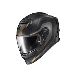 SCORPION EXO Exo-r1 Air Full Face Helmet Hive Gold/black 2x