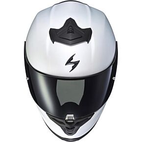 SCORPION EXO Exo-r1 Air Full Face Helmet Matte Pearl White Sm