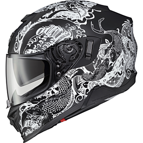 SCORPION EXO Exo-t520 Helmet Nama-sushi Black/white Md