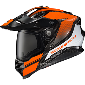 SCORPION EXO Xt9000 Carbon Full-face Helmet Trailhead Orange Xl