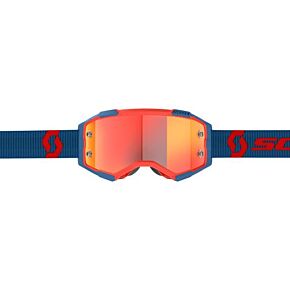 SCOTT Fury Goggle Drk Blu/neon Rd Org Chrm Wrks