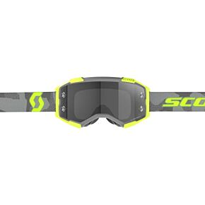 SCOTT Fury Ls Goggle Lt Grey/neon Ylw Grey Works