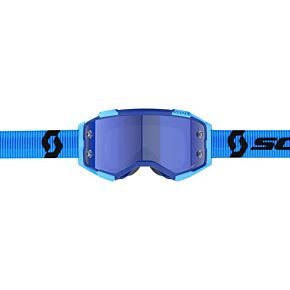 SCOTT Fury Snowcross Goggle Blue/black Enhcr Blue Chrm