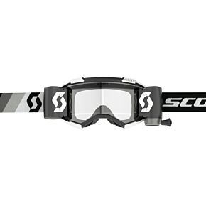 SCOTT Fury Wfs Gogggle Prem Blk/white Clear Works