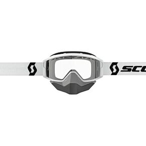 SCOTT Primal Snowcross Goggle White Clear Lens