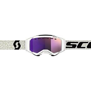 SCOTT Prospect Snwcrss Goggle Wht/blk Enhncr Purple Chrome