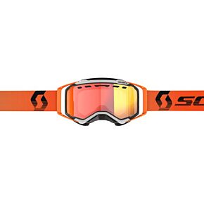 SCOTT Prospect Snwcrss Ls Goggle Grey/orange Red Chrome