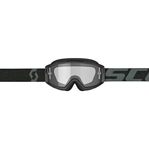 SCOTT Split Otg Goggle Black W/clear Works Lens