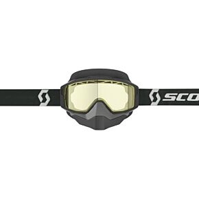 SCOTT Split Otg Snwcrss Goggle Black/white Yellow Lens