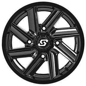 SEDONA Chopper Wheel 14x7 4/110 5+2 (+10mm) Black