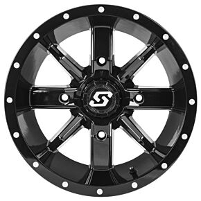 SEDONA Hollow Point Wheel 14x8 4/137 4+4 (0mm) Black