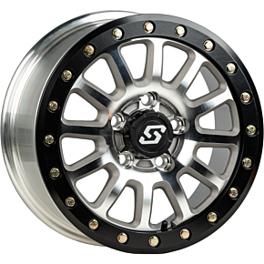 SEDONA Sano Bdlk Wheel 15x7 5/4.5 6+1 (+50mm) Blk/as Cast