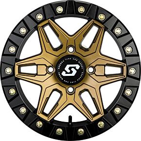 SEDONA Split 6 Bdlk Wheel 14x10 4/156 5+5 (0mm) Bronze