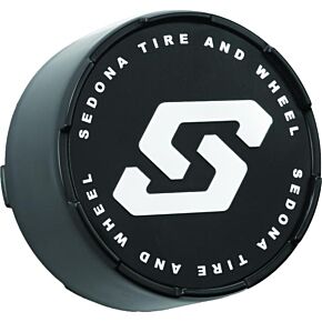 SEDONA Split 6 Wheel Replacment Cap Black 4/137-4/156