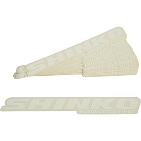 SHINKO 6" Shinko Decal - White Pack Of 20