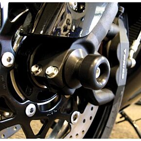 SHOGUN Front Axle Sliders Black