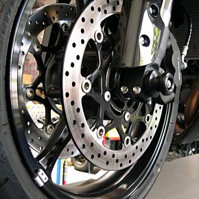 SHOGUN Front Axle Sliders Black