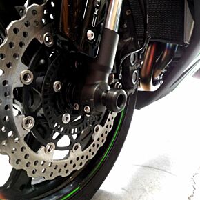 SHOGUN Front Axle Sliders Black