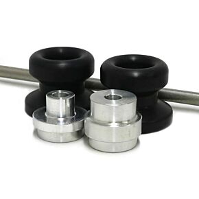 SHOGUN Front Axle Sliders Black