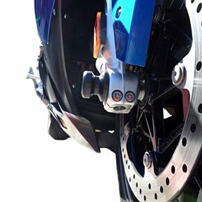 SHOGUN Front Axle Sliders Black