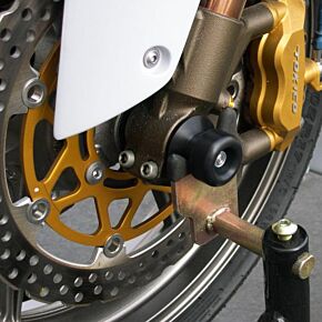 SHOGUN Front Axle Sliders Black