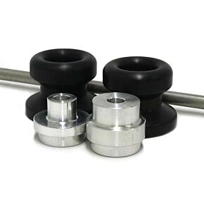 SHOGUN Front Axle Sliders Black