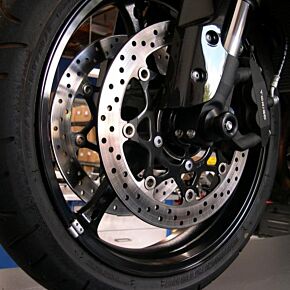 SHOGUN Front Axle Sliders Black