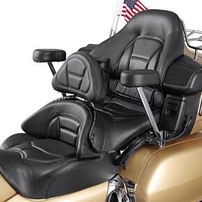 SHOW CHROME (NEW) Driver Backrest Kit Black