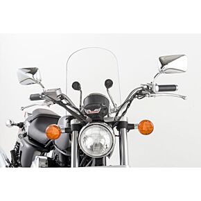 SLIPSTREAMER Hd-3 Tombstone W/s Clear W/chrome Hardware 1 1/4"