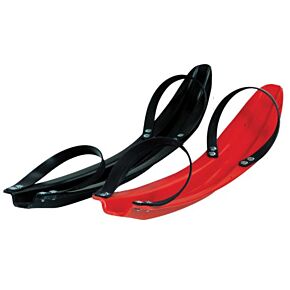SLP Ski Slips Black (pair) With 24" Straps