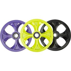 SLYDOG Vortex Bogie Wheel 10" Black Alpha Wheel A/c