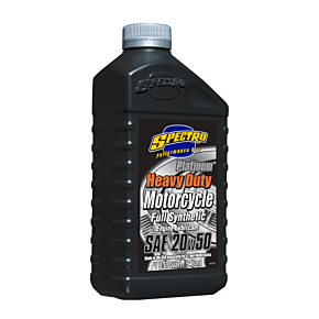 SPECTRO Platinum M/c Full Syn Hd 20w50 1 Qt