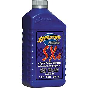 SPECTRO Platinum Sx4 4t 15w50 1 Qt