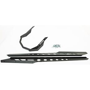SPG Skinz Bumper Rear S-d Gen 4 175 Track Flat Black S/m