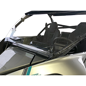 SPIKE Full Vented Windshield Clr Cf Moto