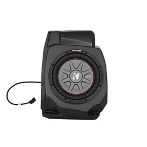SSV WORKS 10" Kicker Sub Under Dash W/ Amp Pol