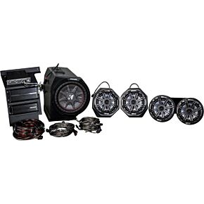SSV WORKS 5 Speaker Kicker Kit With Ride Command Pol