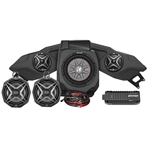 SSV WORKS 5 Speaker Plug And Play Kit W/ 8" Cage Pods Ride Command
