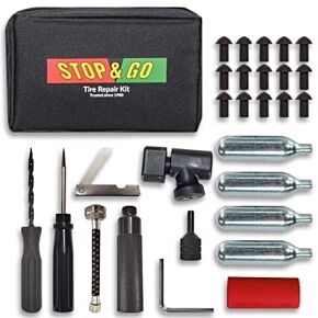 STOP & GO Pocket Tire Plugger Kit Plus Co2 Inflation