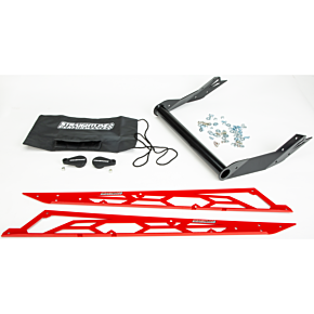 STRAIGHTLINE Hide 'n' Go Rear Bumper Pol 163" Red