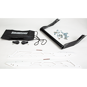 STRAIGHTLINE Hide 'n' Go Rear Bumper S-d 146" White