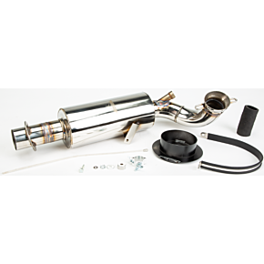 STRAIGHTLINE Lightweight Muffler Carbon Pol