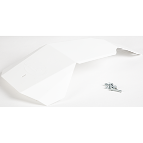 STRAIGHTLINE Skid Plate Wht For Axys Front Bumper S/m