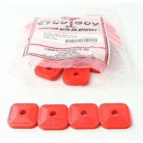 STUD BOY Super-lite Plus Backers Red 24/pk